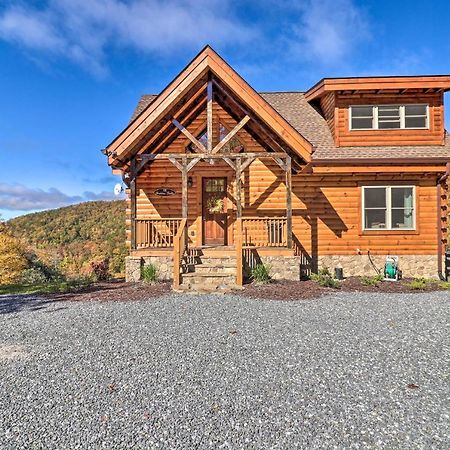 Hilltop Cabin On 5 Acres With Hot Tub And Waterfall! Bryson City Exterior photo